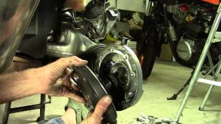 2002 BMW K1200RS Final Drive Ball Bearing Replacement Part 1 [upl. by Tekcirk61]