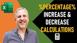 How to Calculate Percentage Increase amp Decrease in Excel [upl. by Tigram]