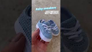 Quick amp Easy Crochet Baby Booties Tutorial  Perfect Baby Shower Giftcrochetclubstore crochet [upl. by Adihsaar882]