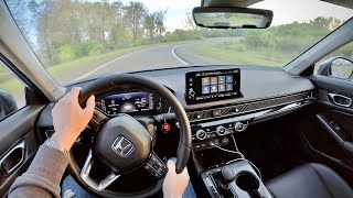 2022 Honda Civic Touring Sedan  POV Review [upl. by Amin]