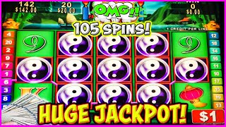 ★★JACKPOT HANDPAY★★300 BETS★★CHINA SHORES HIGH LIMIT SLOT MACHINE BUENO DINERO MUSEUM SLOTS KONAMI [upl. by Aicilef935]