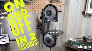 A better mount for my portable bandsaw [upl. by Sivrep]