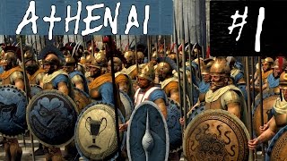 Total War Rome 2  Wrath of Sparta  Athenai 1 [upl. by Inwat]