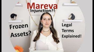 Mareva Injunction Legal Tests History and How to Unlock Mareva LAWYER Explains ON Law Firm [upl. by Norrie]