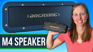 Bogasing M4 Speaker Review Stereo Pairing  Bluetooth [upl. by Lipkin]