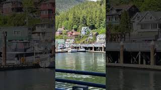 View from cruise ship deck Ketchikan Alaska [upl. by Notniuqal477]