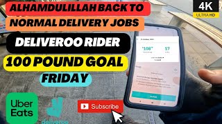 deliveroo jobs uk back to normal delivery jobs uk Uber eats [upl. by Icnan275]