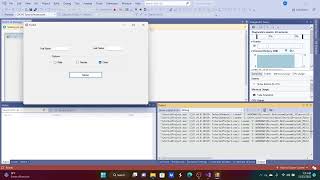 How To Create A Windows Form App In NET Framework Part 1 [upl. by Ricardama213]