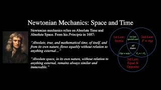 Newtonian Space and Time plus Machs Principle [upl. by Arocahs]