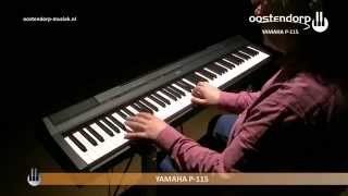 Yamaha P115 Digitale Piano  Sounddemo [upl. by Hnamik]