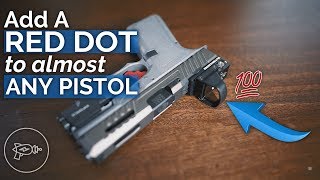 Add a Red Dot Sight to Almost Any Pistol Leupold Delta Point Pro on Glock 19 [upl. by Tibbs]