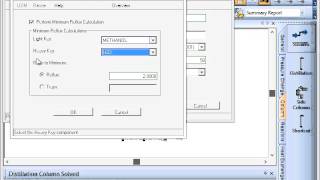 PROII Unit Operations – Shortcut Distillation Column Part 2 [upl. by Retsev699]