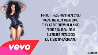 Lil Kim  Real Sick Ft Jadakiss amp Biggie Lyrics Video HD [upl. by Weinshienk]