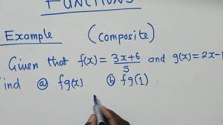 Function composite and inverse [upl. by Primalia428]