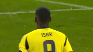 Alexander Isak Penalty Miss amp Disallowed Goal Vs Azerbaijan  Sweden 60 Kulusevski Highlights [upl. by Ociral]