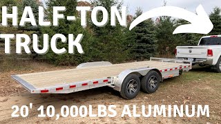 Best Half Ton Equipment Trailer [upl. by Airdnek87]