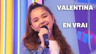 VALENTINA CHANTE « EN VRAI »🎤 [upl. by Adiraf217]