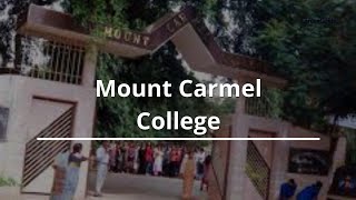 College Review Mount Carmel College [upl. by Cari]