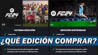 CUAL ES LA MEJOR EDICIÓN PARA COMPRAR EN EL NUEVO FIFA 24  EA FC 24 EDICION ESTANDAR O ULTIMATE [upl. by Ycats756]