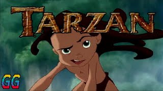 PS1 Disneys Tarzan 1999 Emulator 100  No Commentary [upl. by Allin]