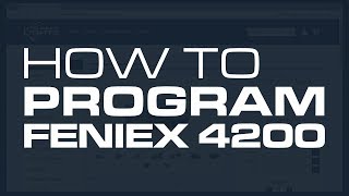 How to Program the Feniex 4200 Datalink Controller [upl. by Artenra]