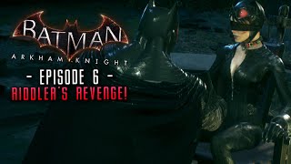 Batman Arkham Knight  Saving Catwoman From Riddler [upl. by Salguod214]