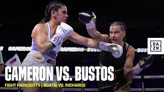 FIGHT HIGHLIGHTS  Chantelle Cameron vs Victoria Bustos [upl. by Olivia]