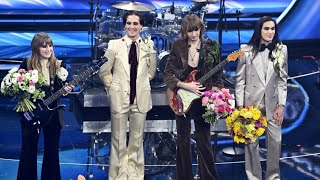 Maneskin quotCoralinequot Live Sanremo 2022 [upl. by Naened]