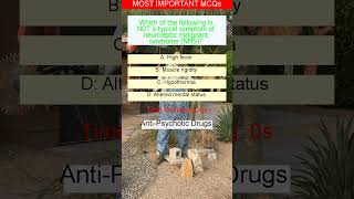 AntiPsychotic Drugs MCQs  Daily MCQs  Competitive Exam MCQs [upl. by Annej466]