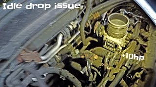 How to Clean or Replace a Honda IAC Idle Air Control Valve  Solve Poor Idle Issues [upl. by Cobb725]