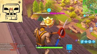 quotFollow the treasure map found in Greasy Grovequot Location Fortnite Week 5 Challenges [upl. by Ahsiket]