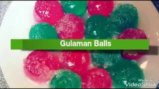 GULAMAN BALLS  How to make Gulaman Balls [upl. by Sasnak261]