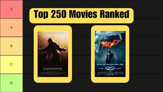 IMDb Top 250 Movies Tier List Part 1 [upl. by Teena]