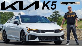 Experience the 2025 Kia K5 GT Line A Comprehensive Test Drive and Feature Review [upl. by Zaremski108]