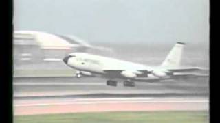 Minimum Interval Take Off MITO launch of 9 B52s and 5 K135s in under 5 minutes [upl. by Ashbey]