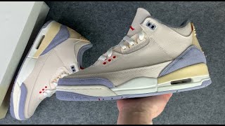 JORDAN 3 RETRO MUSLIN DH7139 100 [upl. by Atsirtal]