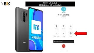 Como Funciona Grabadora de Llamadas MIUI 12560 Xiaomi Redmi 9 [upl. by Patricia185]