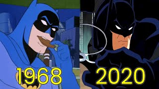 Evolution of Batman in Cartoons 19682020 [upl. by Lalla]