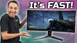 iiyama GB3467WQSUB1 review FASTEST Ultrawide Gaming Monitor [upl. by Lien]