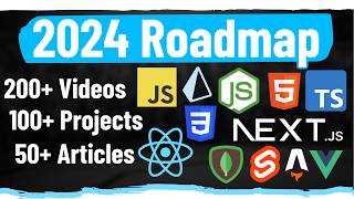 The Ultimate Web Developer Roadmap For 2024 [upl. by Urina]