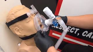 Nebulized Medication In Line with CPAP Paramedic [upl. by Llevel]