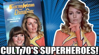 Electra Woman and Dyna Girl 1976 TV Show DVD Review amp Full Guide Physical Media Superhero Show [upl. by Secundas]