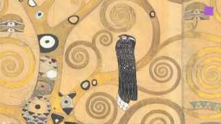 theartVIEw  Gustav Klimts Cartoons for Stoclet House at MAK [upl. by Adamski]