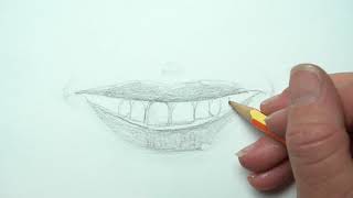 How to Draw Teeth  A Smile [upl. by Virgilio]