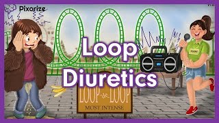 Loop Diuretics Mnemonic for NCLEX  Mechanism of Action How They Work Nursing Pharmacology [upl. by Hollie]