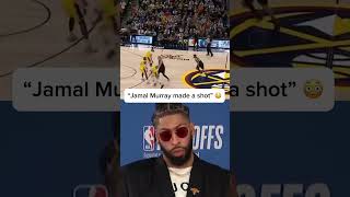 Anthony Davis’ RESPONSE to Jamal Murray’s GAME WINNER 😳 shorts [upl. by Valente]