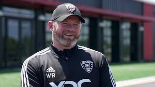 Wayne Rooneys First Interview as Head Coach of DC United [upl. by Enoch99]