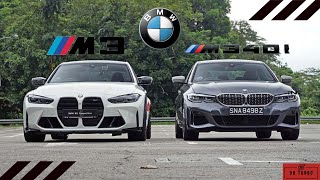 Bmw M3 competition vs m340i [upl. by Eileme67]