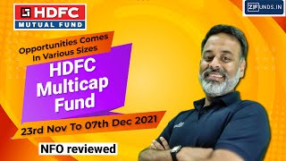 HDFC Multicap Fund 2023  Multicap Mutual Funds  HDFC Mutual Fund  HDFC NFO [upl. by Artinad]