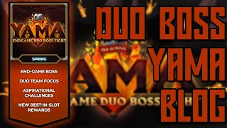 NEW DUO BOSS YAMA  RUNEFEST BLOG OSRS [upl. by Antipus900]